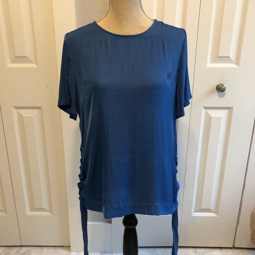 Vince Camuto Side Tie Blouse